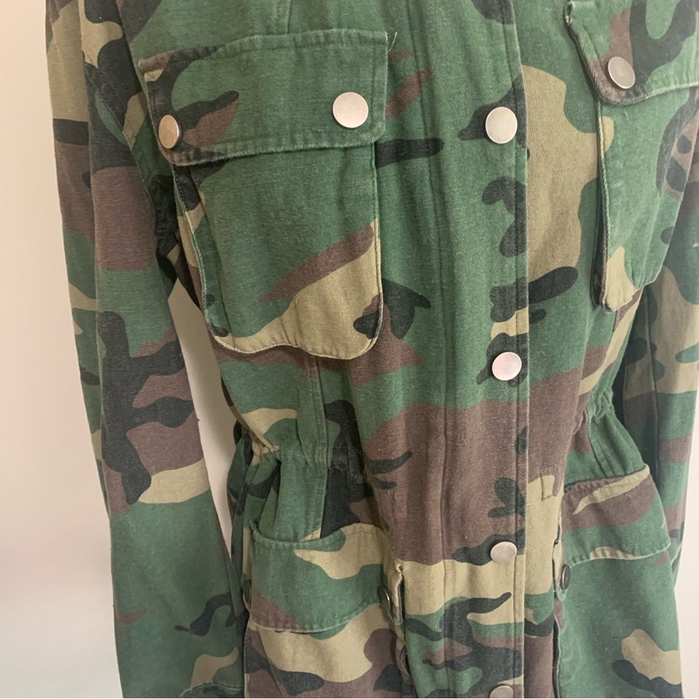 VICI Exclusive X Fate Camo Print Utility Parka Jacket Coat - Picture 16 of 16